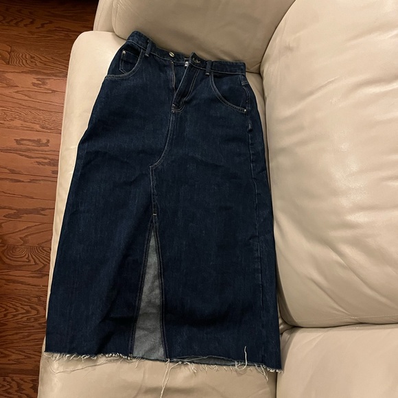 ZARA denim midi skirt - S - Picture 9 of 10